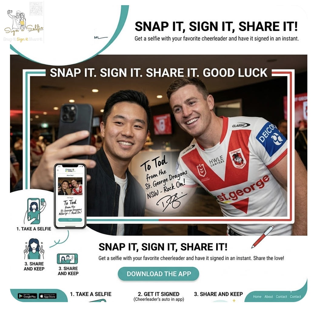 Sign a Selfie Preview